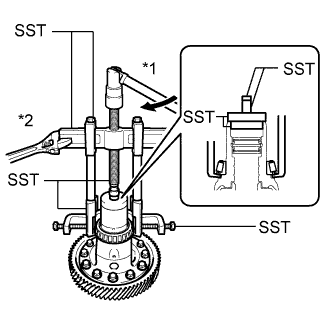 Toyota Rav4. Aca30, 33, 38 Gsa33 Zsa30, 35.Eb61F Manual Transaxle.Manual Transaxle System.Manual Transaxle Unit  Disassembly